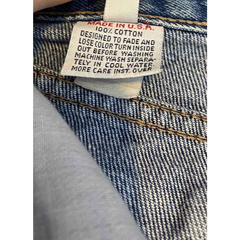 Vintage 80’s Calvin Klein Jeans Size 3 Mid Rise Straight - Picture 4 of 9